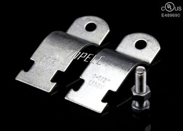Clampo universale di sostegno di acciaio Canale unistrut Finitura galvanizzata per il supporto Canale di sostegno