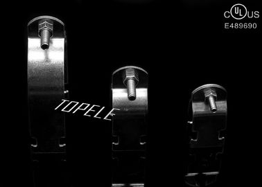 Clampe per tubi in acciaio UL / Clampe per strati galvanizzate per tubi rigidi, finitura superficiale galvanizzata