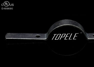 Chiusure di tubi in acciaio nero zincate per condotti di supporto / tubi, certificato UL