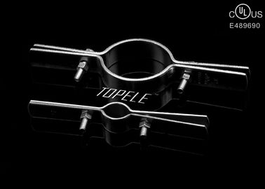 Clampo per il rialzo del tubo in acciaio nero / Clampo per il supporto del tubo standard UL con 1/2&quot; a 6&quot; di dimensione / materiale da costruzione Struttura in acciaio