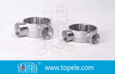 TOPELE 25 mm scatola di giunzione in alluminio galvanizzato a caldo / scatola di condotto metallico con standard BS4568 /