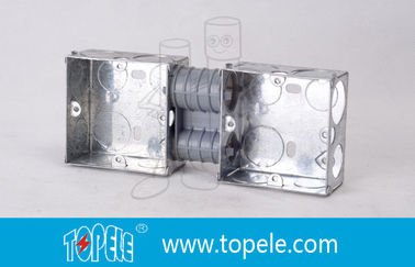 Scatole elettriche / scatole di conduzione metallica standard britannica con PVC, scatola di interruttore