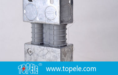 Scatole elettriche / scatole di conduzione metallica standard britannica con PVC, scatola di interruttore