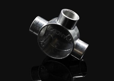 TOPELE 25 mm scatola di giunzione per condotti metallo-ferro galvanizzati in caldo