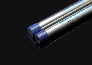 BS 4568 / BS 31 Tubo di conduzione metallica galvanizzato a caldo con estremità e tappi avvitati
