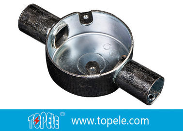 BS Fittings per condotti elettrici Casella di giunzione circolare per raccordi per condotti