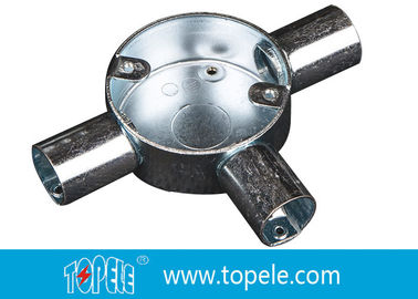 BS Fittings per condotti elettrici Casella di giunzione circolare per raccordi per condotti