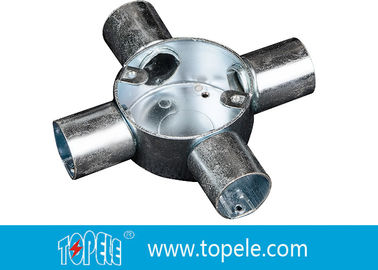 BS Fittings per condotti elettrici Casella di giunzione circolare per raccordi per condotti