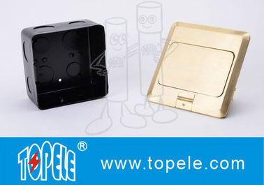OEM pannello quadrato recipienti di rame / GFCI Ronda alluminio alloy POP-up tipo socket pavimento