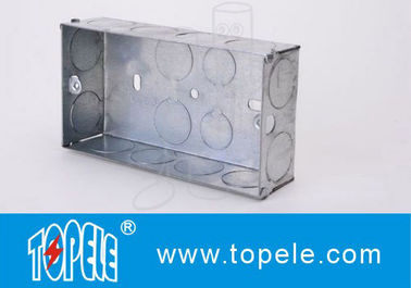 Casse elettriche e coperture quadrate galvanizzate per apparecchiature di illuminazione