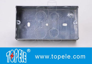 Casse elettriche e coperture quadrate galvanizzate per apparecchiature di illuminazione