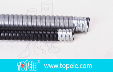 Acciaio galvanizzato elettrico PVC condotto flessibile e accessori grigio