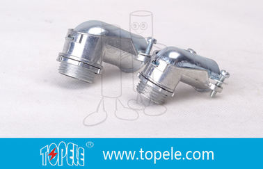 90 gradi metallo zinco conduttore flessibile e accessori connettori angolo di compressione