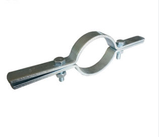 Clampo per il rialzo del tubo in acciaio nero / Clampo per il supporto del tubo standard UL con 1/2&quot; a 6&quot; di dimensione / materiale da costruzione Struttura in acciaio