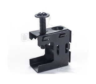 Clampe per travi di ferro malleabile, impianti di impianti di tubi galvanizzati Top Universal Beam Clamps OEM/ Lay In Lugs/ Black Enamel Spring Steel