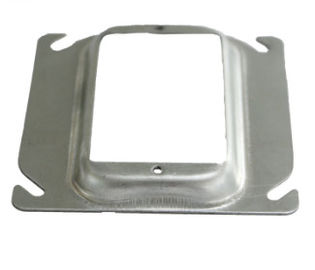 UL Casella di giunzione del condotto di acciaio elettrico di tipo quadrato Copertura 0,6 mm 0,8 mm Spessore