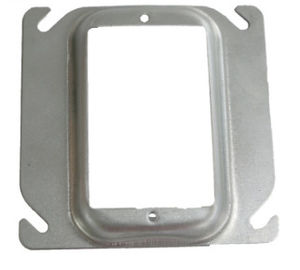 UL Casella di giunzione del condotto di acciaio elettrico di tipo quadrato Copertura 0,6 mm 0,8 mm Spessore