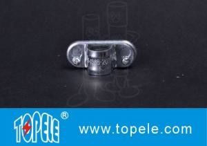 Saddle a barra spazzatrice in acciaio galvanizzato con pinza di condotto di base / diametro 20 mm