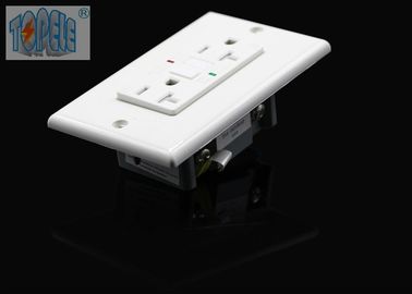 15A 125V AC GFCI Receptacles Duplex Tamper Resistant End Of Life Monitoring Funzione