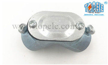 1/2" a 2" Fittings di tenuta del condotto 90 gradi zinco a fuso a fuso EMT / IMC tirare gomito