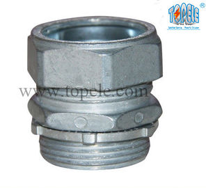Certificato ISO NPT Thread Zinc EMT Compression Connector