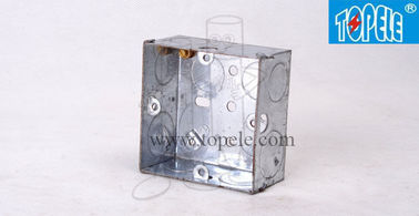 Box elettrici in acciaio pre-galvanizzato e coperture British Standard BS Box per interruttori