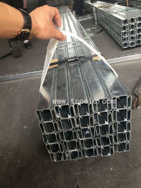 Canali unistrut in acciaio galvanizzato a caldo con sistema di supporto del condotto del cavo UL