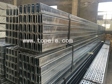 Caldo immersione in acciaio galvanizzato a fessura canale Unistrut per sostenere condotti 41X 41MM