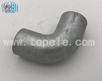 BS4568 20mm/25mm/32mm 90 gradi galvanizzato gomito solido in ferro fuso malleabile