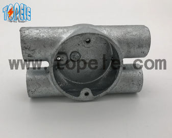 BS4568 Fittings per condotti elettrici Twin Through Way H Casella di ferro malleabile da 20 mm a 32 mm