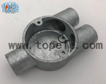 Branch Three Y Way BS4568 Conduit Explosion Proof Conduit Fittings Box di ferro malleabile