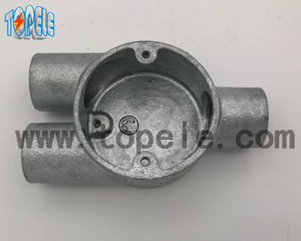 Branch Three Y Way BS4568 Conduit Explosion Proof Conduit Fittings Box di ferro malleabile