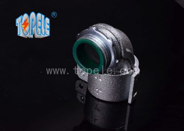Flessibili condotti e raccordi connettori per angolo di compressione metallo zinco / connettore di compressione in acciaio a 90 gradi