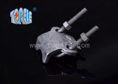 Fittings di condotti a angolo rigido con pinza per tubi, ferro malleabile