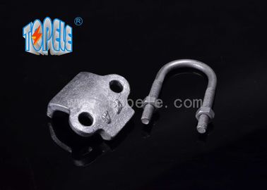Fittings di condotti a angolo rigido con pinza per tubi, ferro malleabile