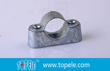BS31 / BS4568 Fittings di condotto 20 mm Ferro malleabile Sella a distanza pesante con base