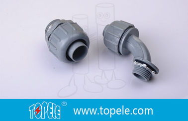 Conduito flessibile e accessori in plastica, connettori a 90°