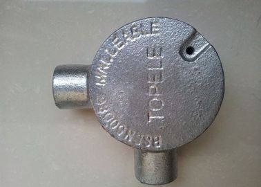 GI BS4568 Fitting di condotto 20mm 25mm 32mm 90 angolo di via di giunzione circolare