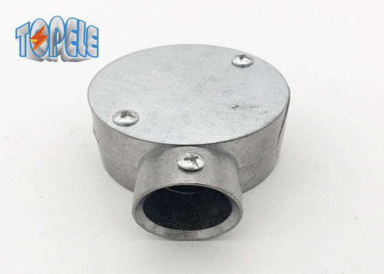 BS 31 Casella circolare in alluminio Gi Fittings di condotto 3/4&quot; 1&quot;