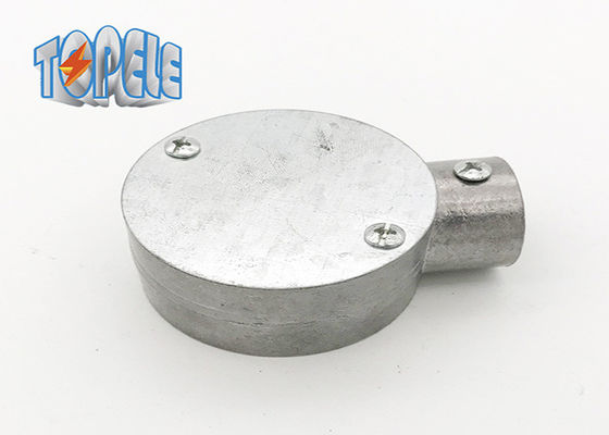 BS 31 Casella circolare in alluminio Gi Fittings di condotto 3/4&quot; 1&quot;