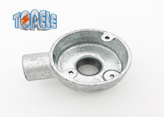 BS4568 BS31 Box di giunzione circolare terminale unidirezionale malleabile