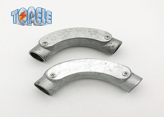 Certificato ISO BS4568 condotto 20 mm 25 mm gomito piega di ispezione in ferro malleabile