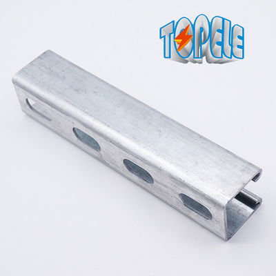 41*21 / 41*41 canale di supporto in acciaio galvanizzato Unistrut