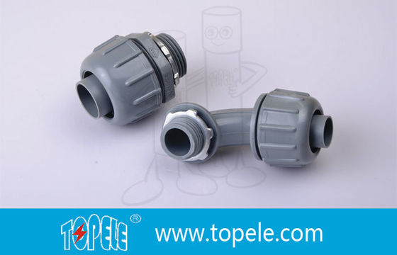 UL PVC non metallico 90 gradi Liquid Tight Flexible Conduit Connector