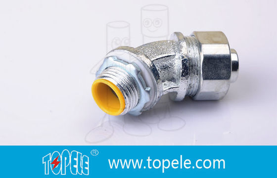 Pipa di collegamento di connessione ad angolo stretto liquido di zinco a 90 gradi