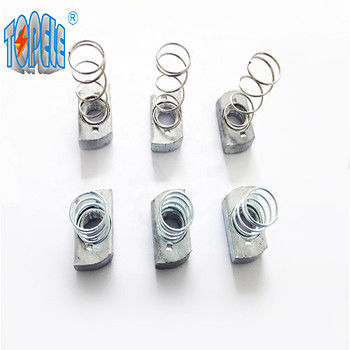 Acciaio pre-galvanizzato M6 Long Spring Channel Nut