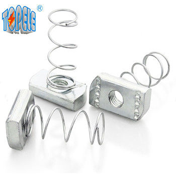 Acciaio pre-galvanizzato M6 Long Spring Channel Nut