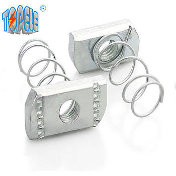 Acciaio pre-galvanizzato M6 Long Spring Channel Nut
