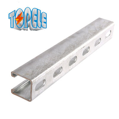 Hdg 41 x 41 mm canale di unistrut in acciaio inossidabile a fessura