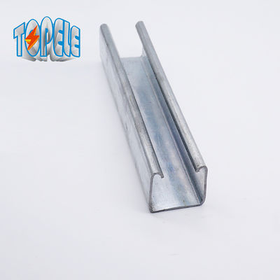 Profili galvanizzati a caldo Unistrut C Canale 41 * 41 / 41 * 21